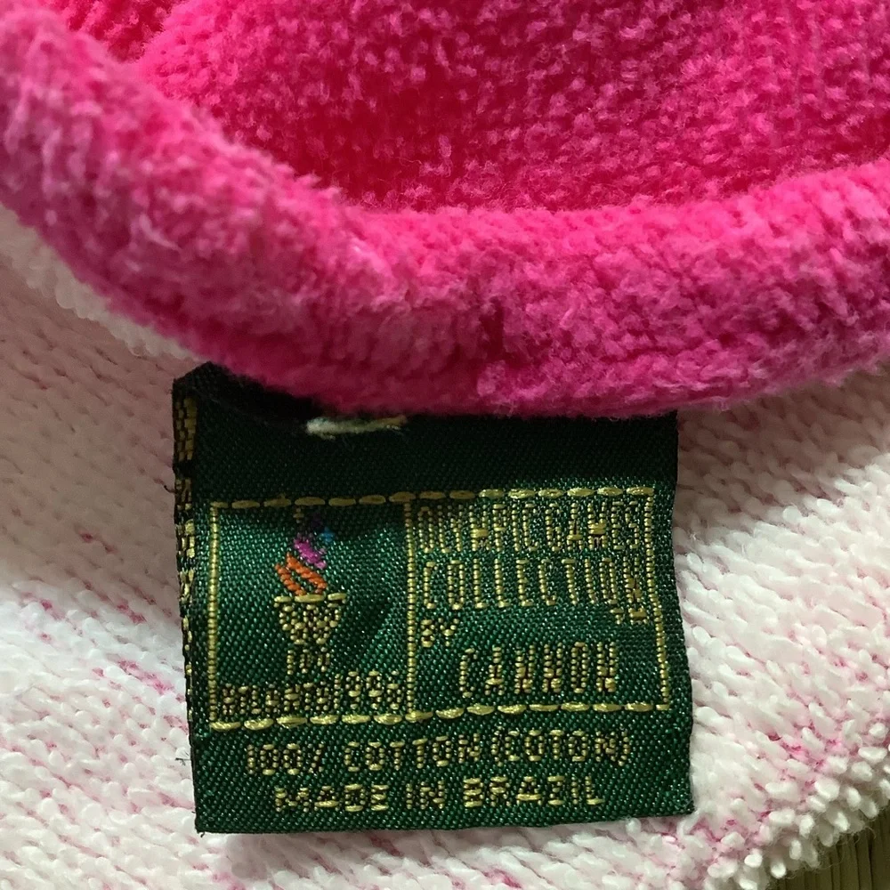 Olympic Games Atlanta 1996 Pink Beach Towel